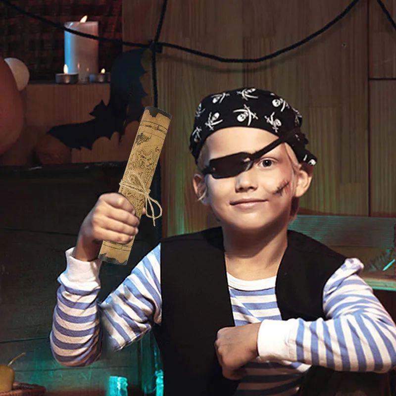 Pirate Adventure Treasure Map Kids Pirate Theme Birthday