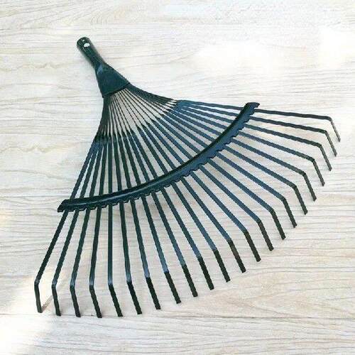Realmote Rake 22 Toothed Rake Dead Leaf Rake Steel Wire