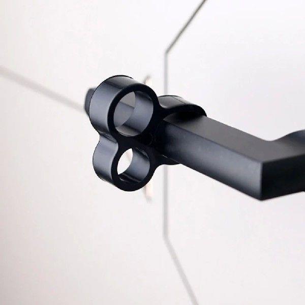 1/4/8PCS PVC Handles Door Stopper Transparent Wall