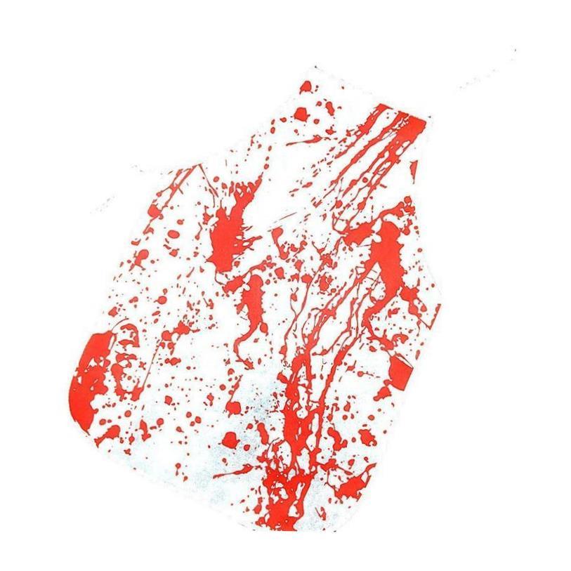 Halloween Plasma colored apron Horror character decoration