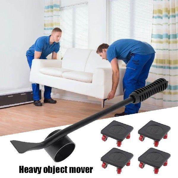 5pcs Labor-saving Furniture Transport Roller Heavy Stuffs