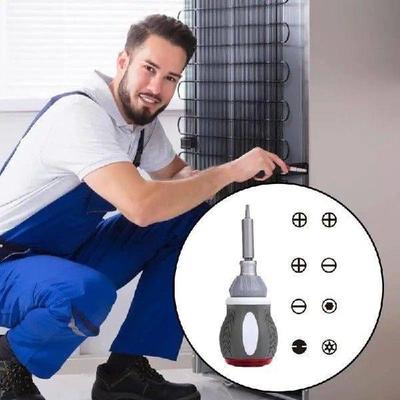 Ratchet Screwdriver Set Magnetic Retractable Ratcheting