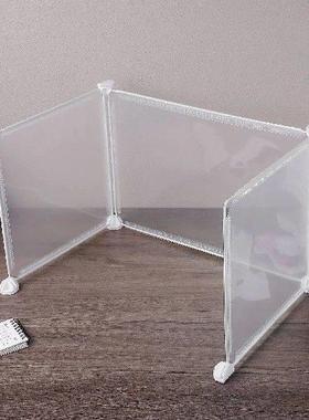 3 Pcs Table Divider Plastic Sneeze Guard Panel Dividers