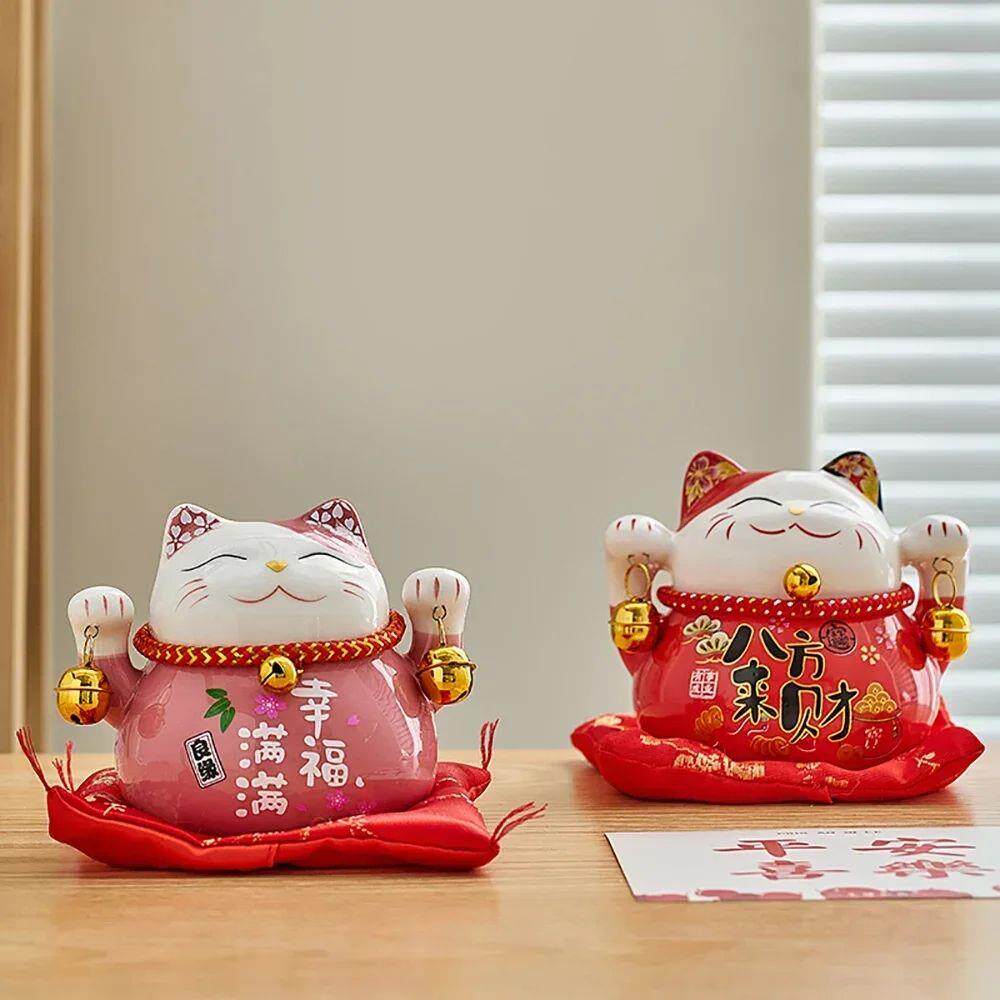 Aesthetic Maneki Neko Miniature Home Decor Minimalism Living