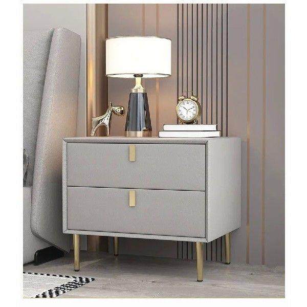 Light Luxury Bedside Table Simple Modern Wooden Chest Of Dra