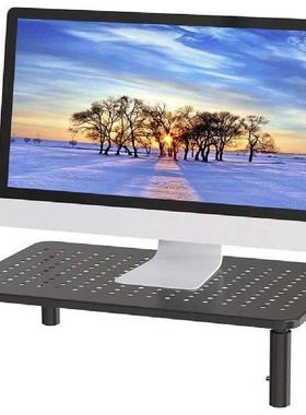 Monitor Stand with Airflow Vents Desk Monitor Organizer 3