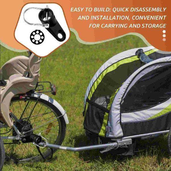 Trailer Hitch Cycling Adapter Coupler Joint for Bike