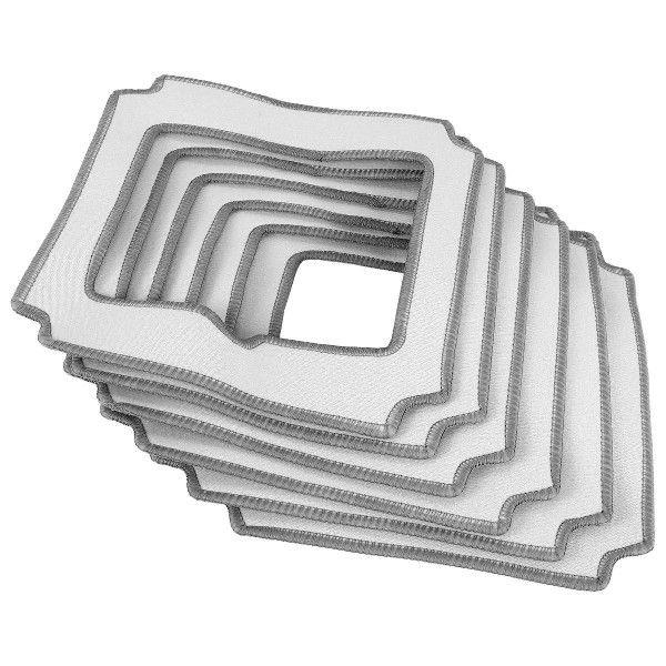 6PCS Window Cleaning Robot Mop Cloth Cleaning Rag Towel