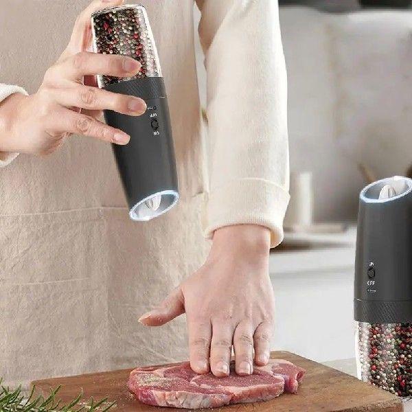 Electric Pepper and Salt Grinder Mill Adjustable Coarseness