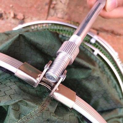 Folded Portable Glued Fishing Net Crayfish Fish Shrimp Carp