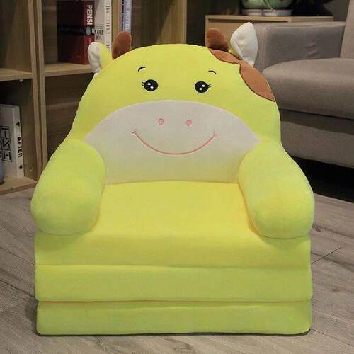 Cute Cartoon Lazy Sofa Children Flip Open Sofa Bed Without