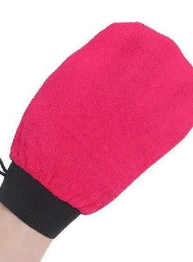 1 X Bath Glove Double Sided Hammam Scrub Mitt Magic Peeling