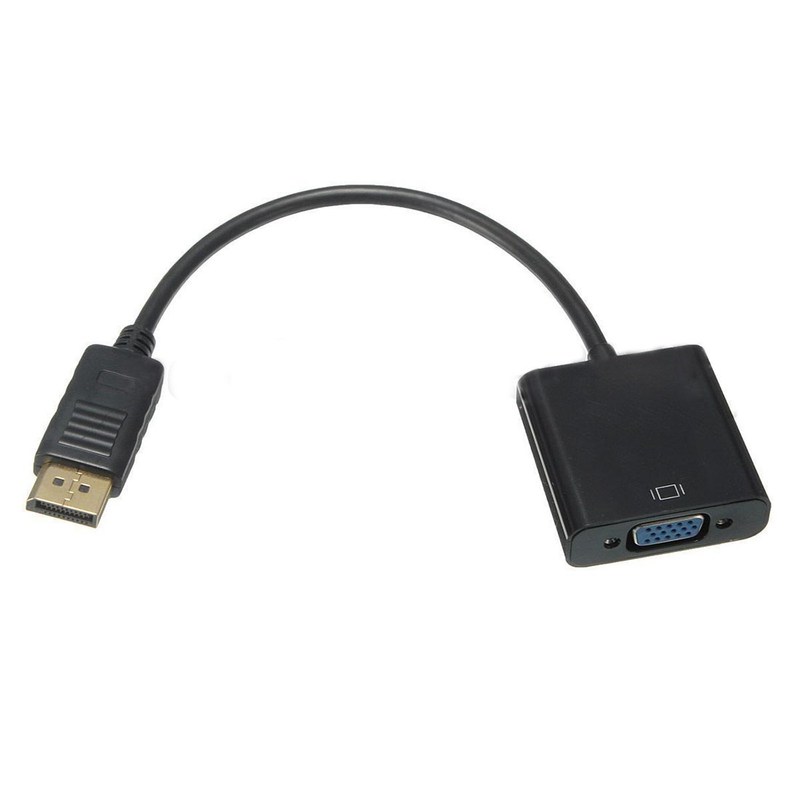 displayport dp male to vga female adapter display port cable 鲜花速递/花卉仿真/绿植园艺 园艺用品套装 原图主图