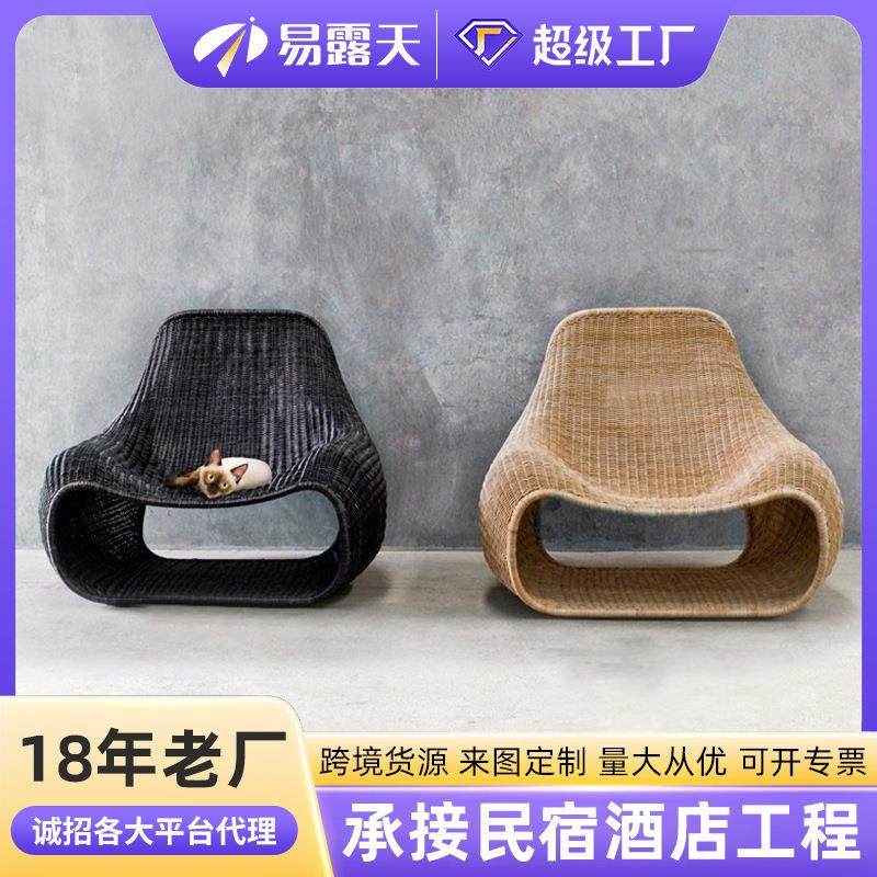 户外藤编椅三件套装庭院别墅藤编桌椅花园民宿户外家具休闲阳台,商业/办公家具,商用藤编家具,淘宝优惠券,粉丝福利购,淘宝优惠卷