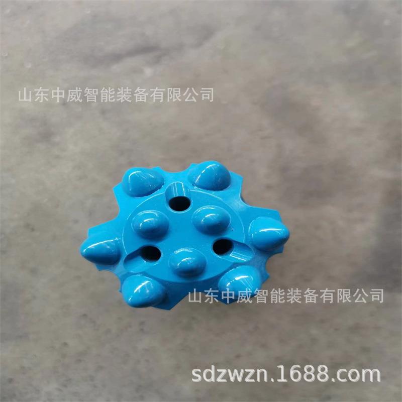 矿用液压台车螺纹球齿钻头性能稳定耐磨台车开孔用高强度凿岩钻头