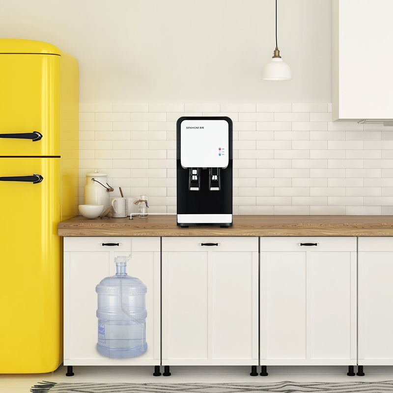 饮水机台式小型下置水桶家用自动