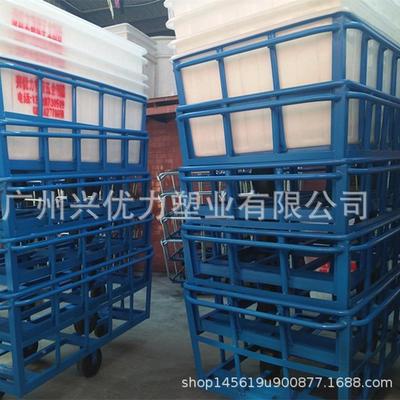 印染24.9.25厂用耐腐蚀牛筋水手推箱 车/多规格规格织漂染落纺纱