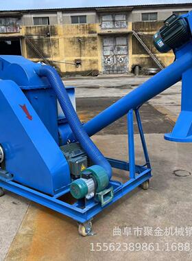 对辊RXN机动进料粮食自粉碎机高粱玉米四六瓣辊破碎小型挤对扁机