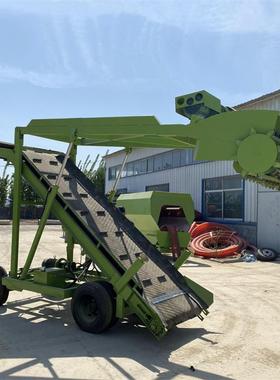 养草殖BAJ场草料青储取料机液压草行走青贮取机高空5米池扒机