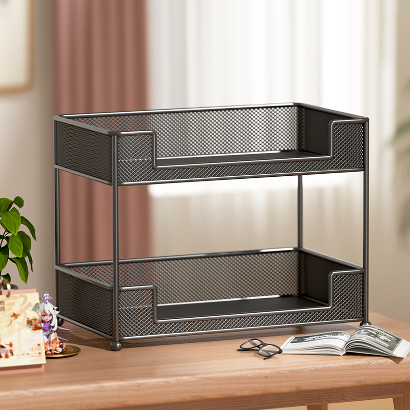 桌面茶壶架子茶杯收纳架紫砂壶展示架博古架小型茶具置物架摆放架