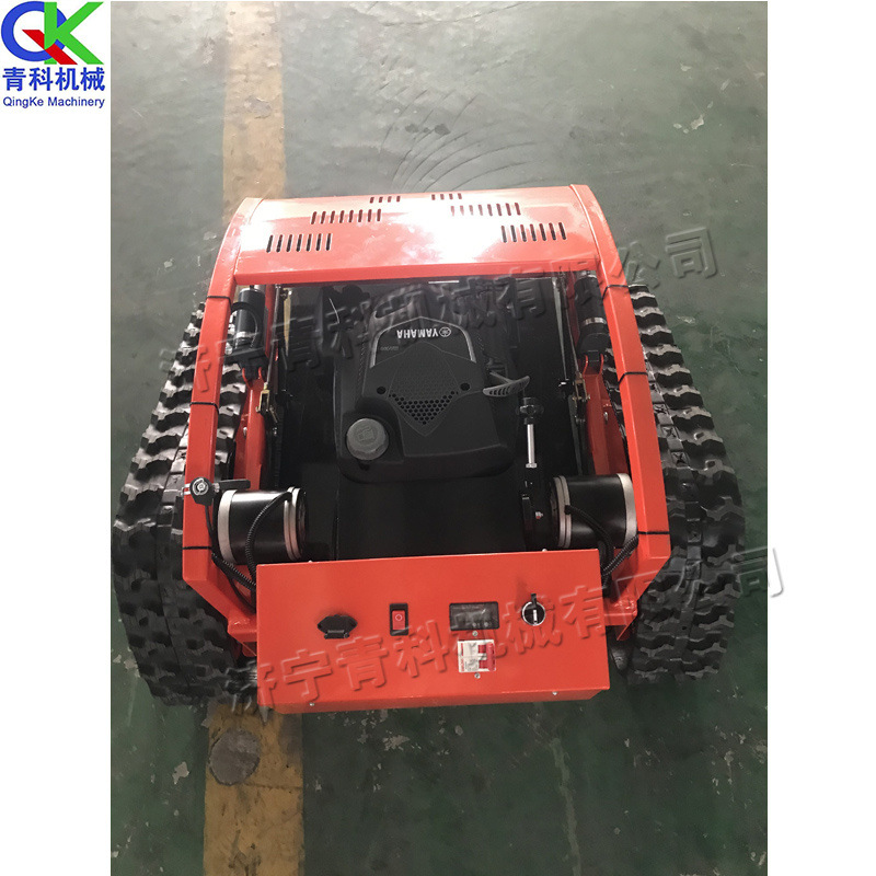 出口国外mini crawler lawn mower 履带遥控式割草机 花园剪草机