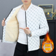 男士 外套加绒加厚时尚 百搭青年棒球服夹克潮流修身 秋冬季 韩版 保暖