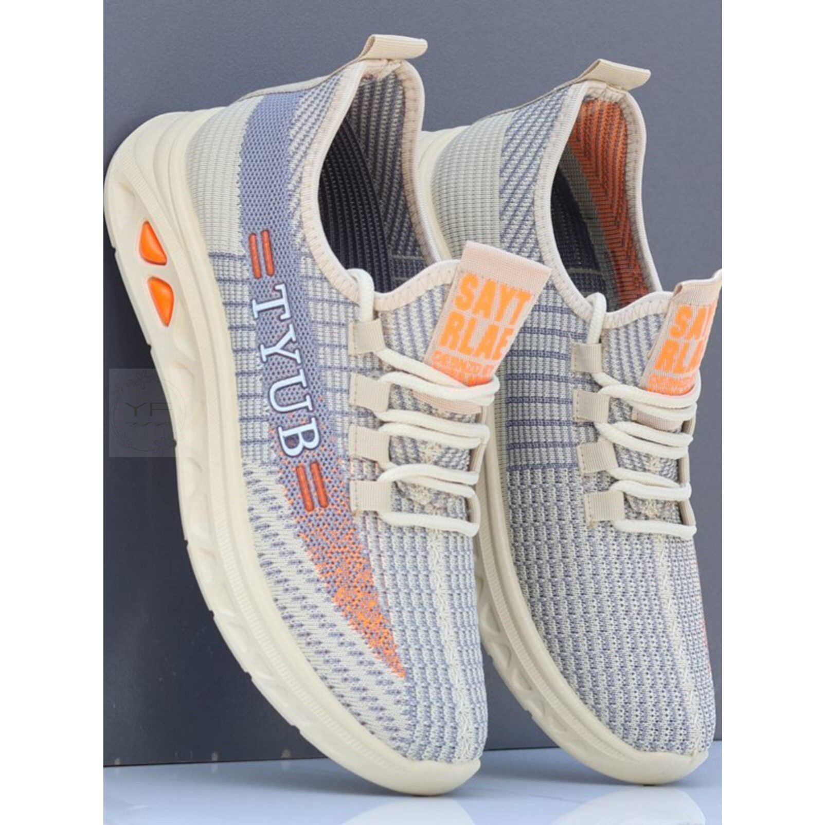 轻质椰子鞋男士春夏男士软底网休闲鞋透气和除臭跑步运动鞋男士布