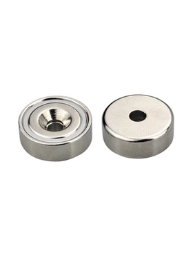 BMG31/C-WCT-D16/D20/D25/D32 树脂固定型圆形磁铁 防撞不易碎