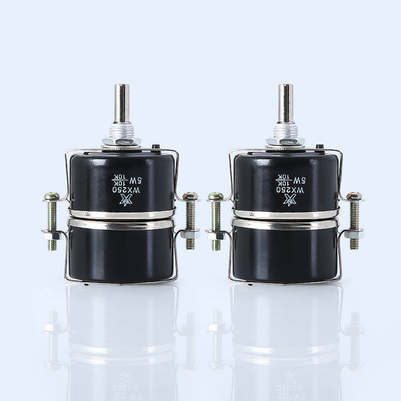 WX250双联5W 单圈线绕电位器 1K 2K2 4K7 10K 15K 22K 47K