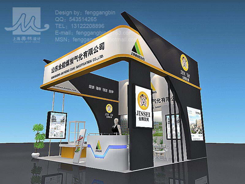 商业会展设计3d效果图