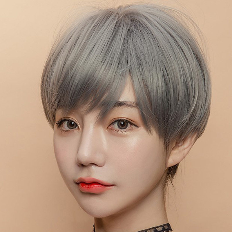 假发女短发bobo头波波头韩国帅气