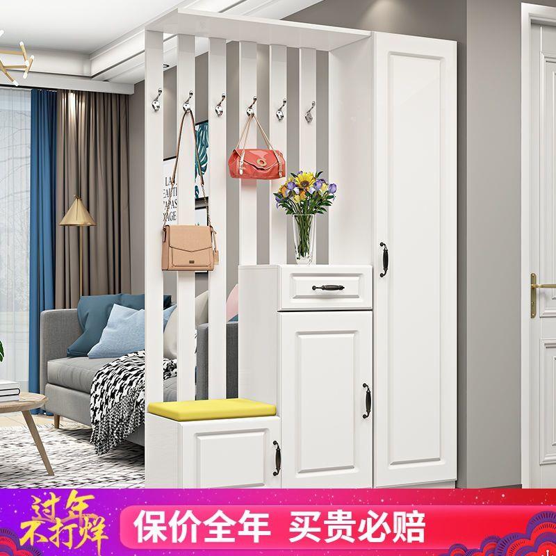 欧式玄关柜鞋柜装饰柜餐厅酒柜客厅屏风隔断柜简约现代门厅柜进门
