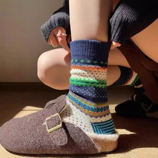 冬天与费尔岛图案真的好配!可情侣哦~爱意满满 温暖贴心