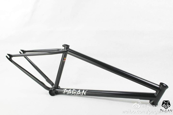 柱男单车 FIXED GEAR 2015 pagan死飞动作街式车架 架高330mm