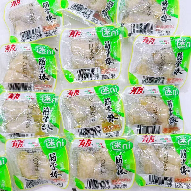 散称筋骨棒山椒味超市同款小袋鸡拐有友泡椒凤爪小包装