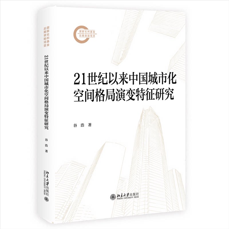 21世纪以来中国城市化空间格局演变特征研究 学术研究 城市规划 深度解析 数据 经典案例 空间模型9787301363430