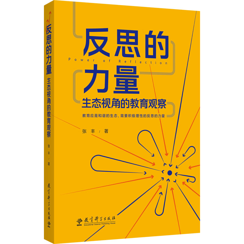 反思的力量:生态视角的教育观察(张丰多年教育实践与研究的成果结集) 生态教育观察 教育实践成果9787519141349