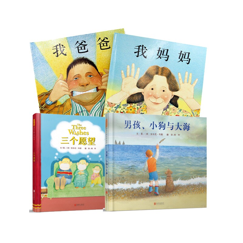 正版包邮 安东尼·布朗系列4册 (英)安东尼·布朗 9787543464582 河北教育