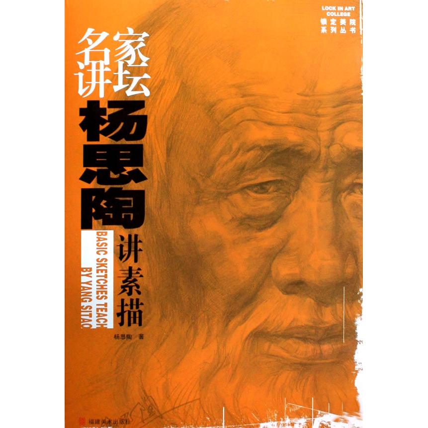 名家讲坛·杨思陶讲素描 素描初学者入门教材 零基础学素描 步骤详解插图精美 9787539321004
