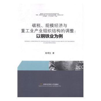 正版包邮 碳税、规模经济与重工业产业组织结构的调整：以钢铁业为例 陈明生著 9787563825530 首都经济贸易大学出版社