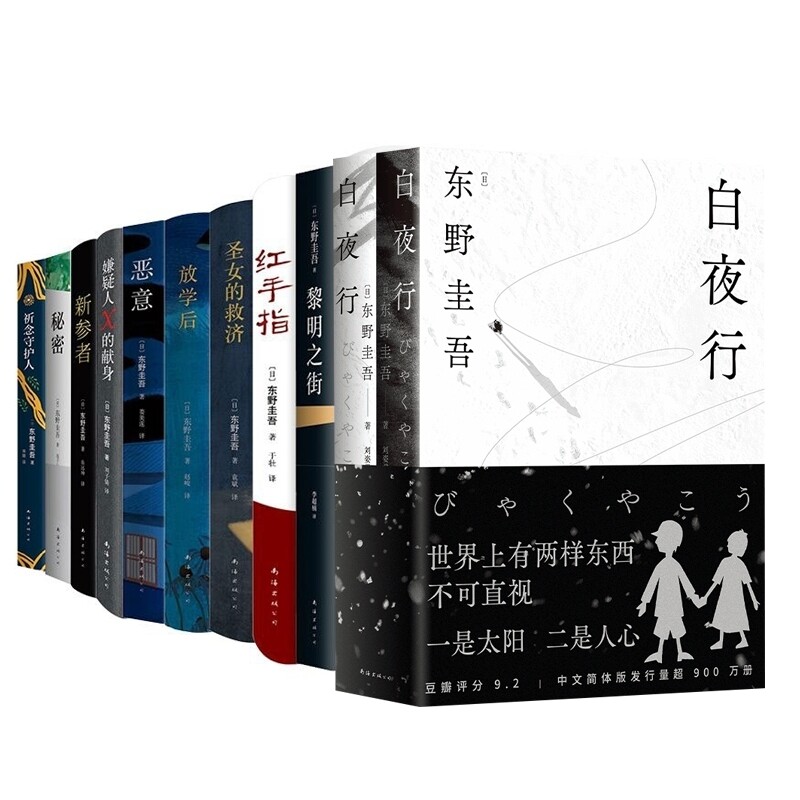 正版包邮 东野圭吾全套10册 （日）东野圭吾|译者:宋刚 9787573512093 南海出版公司