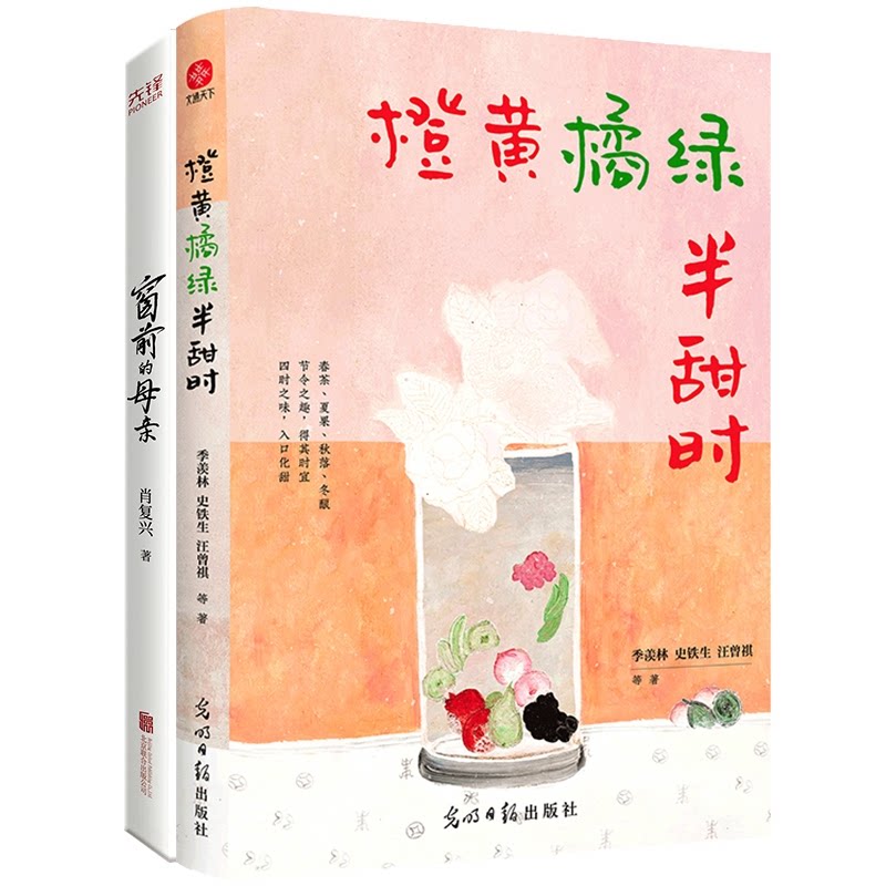 正版包邮 窗前的母亲+橙黄橘绿半甜时共2册 肖复兴 9787519474867 光明日报