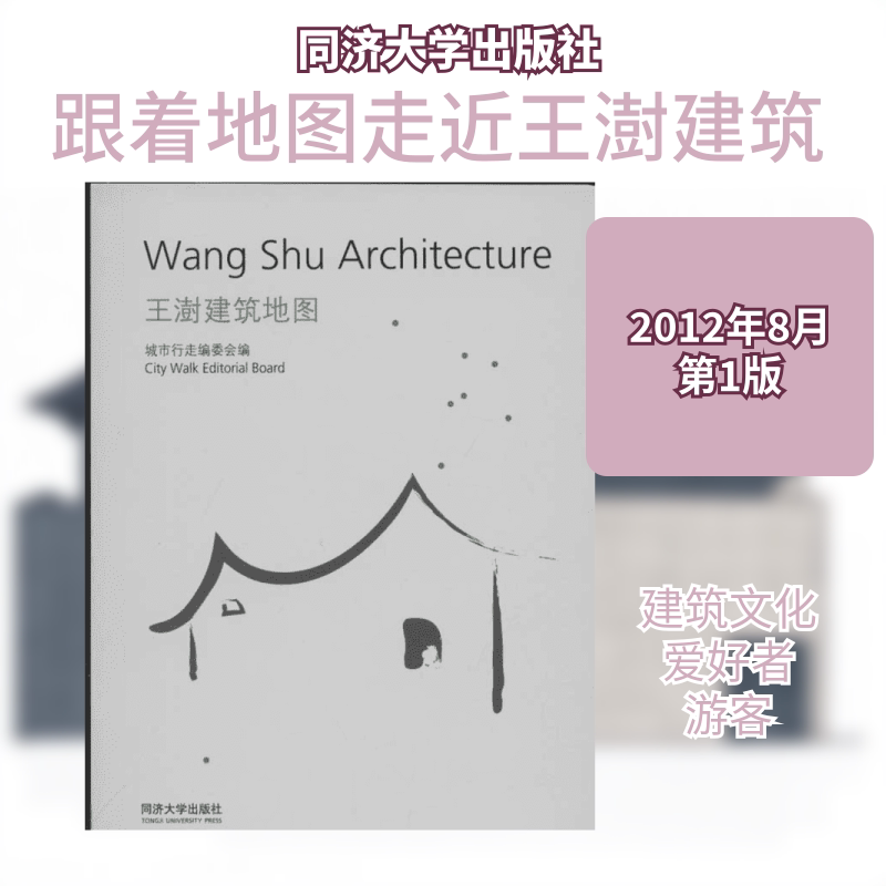 王澍建筑王澍建筑作品 普利兹克奖得主 建筑设计解析 建筑指南设计理念解读 建筑美学赏析 建筑案例分析 9787560849430