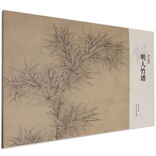 湖山画谱 明人竹谱 编者 湖山书画 浙江人美 正版 9787534050701 包邮