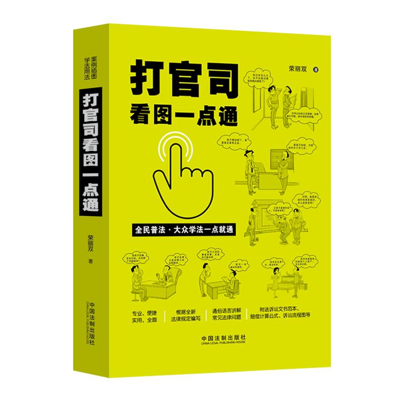 打官司看图一点通 法律实务 荣丽双 打官司看图教程 法律纠纷维权指南 荣丽双法律实务 一点通学法 法律流程解析 9787521614886