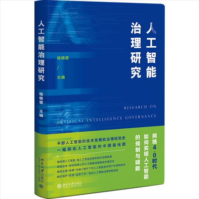 人工智能治理研究 学术研究 政策解读 前沿分析 从业者 深度解析 全球视野 伦理探讨 案例分析 法律规范9787301331071