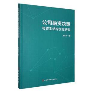 正版包邮 公司融资决策与资本结构优化研究 毛爱武著 9787571720858 河北科学技术出版社