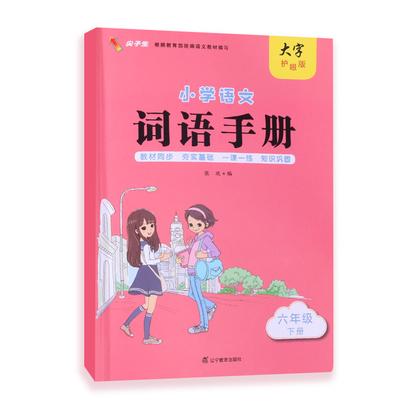 正版新书 小学语文词语手册六年级下册 张琰 9787554927090 辽宁教育