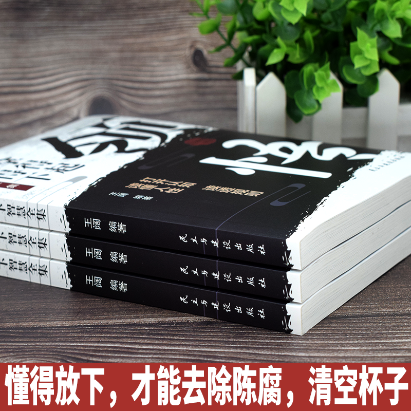 正版包邮 拿得起放得下智慧全集 王阔著 著 9787513900393 民主与建设出版社