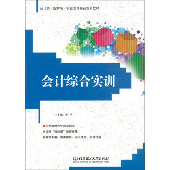 会计综合实训 会计实操训练 系统全面教程 案例丰富解析 账务处理详解 新手入门 财务报表编制 会计技能提升 9787568250740